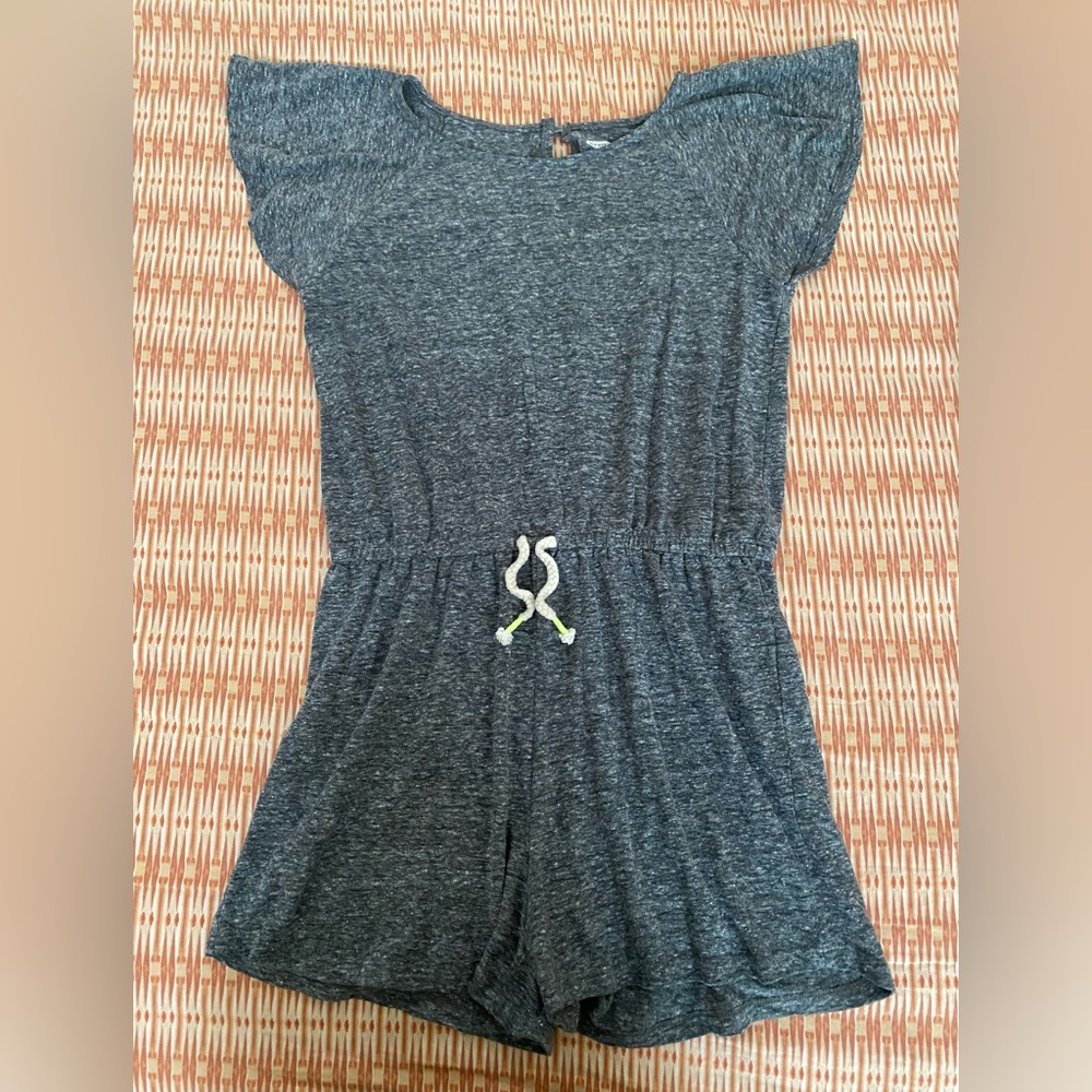 Old Navy XXL (16) Heather Gray Romper
